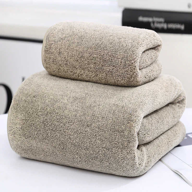 Charcoal Fiber Bath Towel