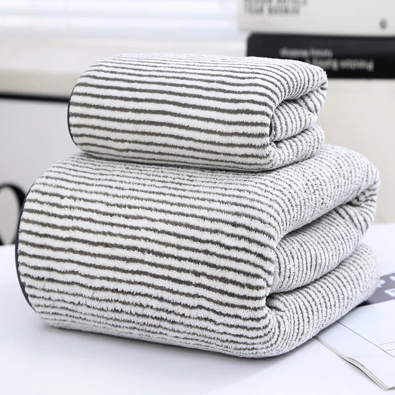 Charcoal Fiber Bath Towel