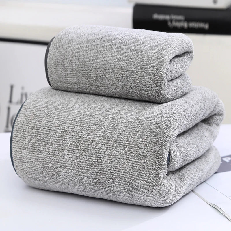 Charcoal Fiber Bath Towel